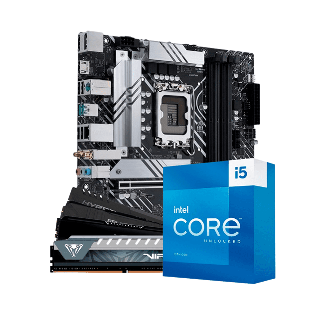 Kit Upgrade Intel Core i5 13400F Placa Mãe B660M DDR4 Memória RAM