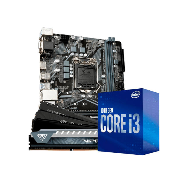 Processador Intel Core i3 10100 3.60GHz (4.30GHz Turbo), 10ª Geração, 4- Cores 8-Threads