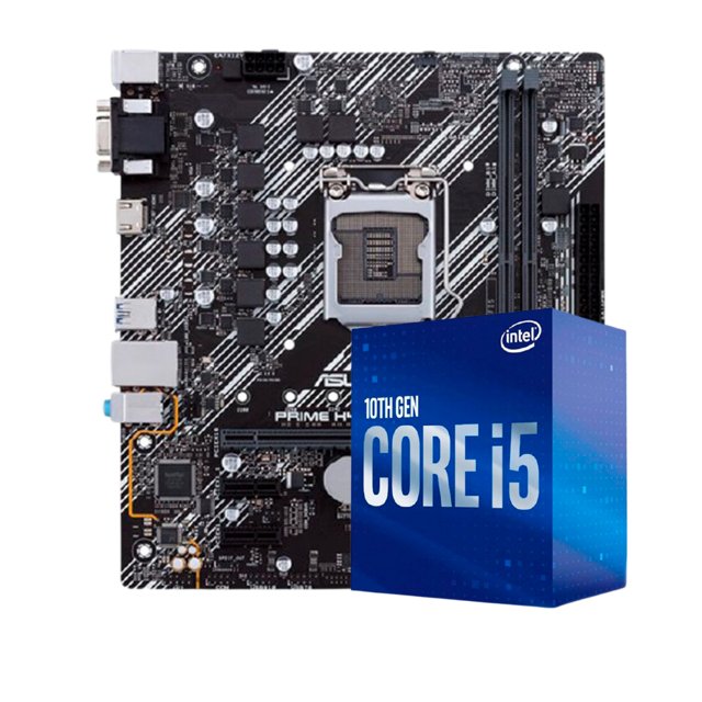 Kit Upgrade Intel Core I5 10400F + Placa Mãe ASUS PRIME H510M-K + 16GB DDR4