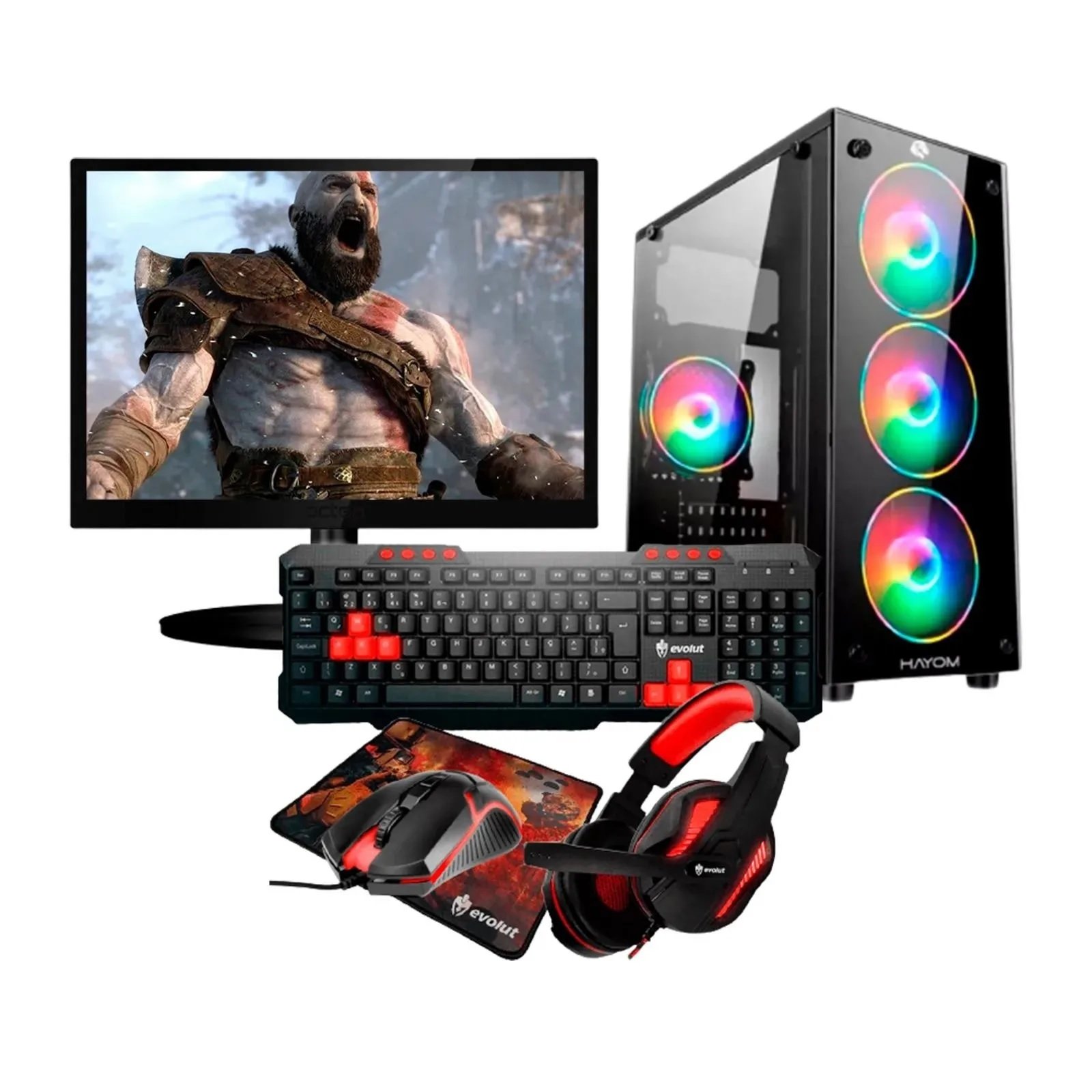 PC Pichau Gamer, Intel i3-12100F, GeForce GTX 1060 3GB, 8GB DDR4, SSD 240GB