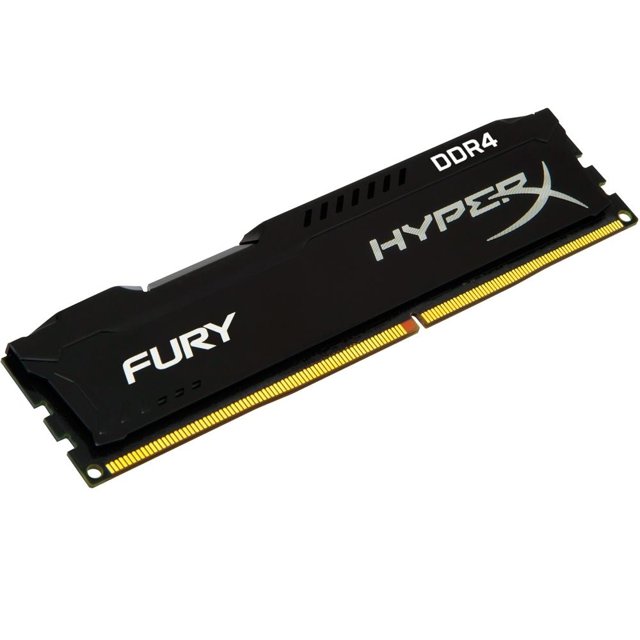 Memoria Kingston Hyperx Fury 8GB(2X4) DDR4 2400Mhz Preta HX424C15FB/4