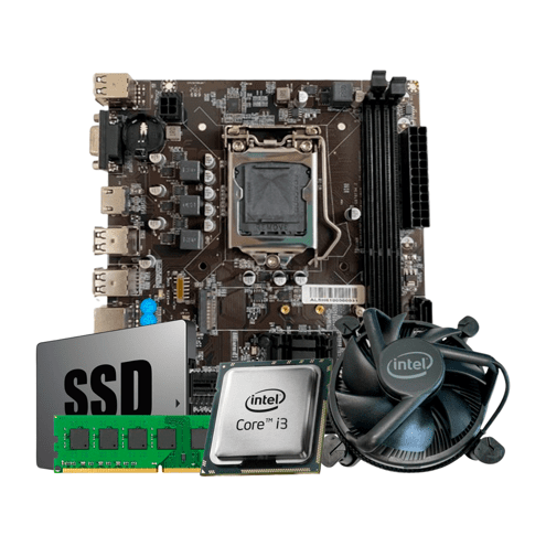 Kit Upgrade Intel Core i5 10400F / Placa Mae Gigabyte H410M H