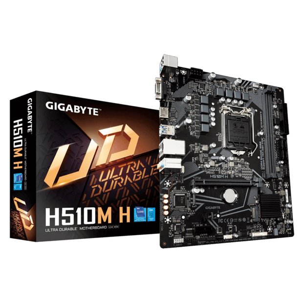 Kit Upgrade Processador Intel® Core™ i5 10400F + Placa Mãe Gigabyte H510M-H  + Memória 8GB DDR4