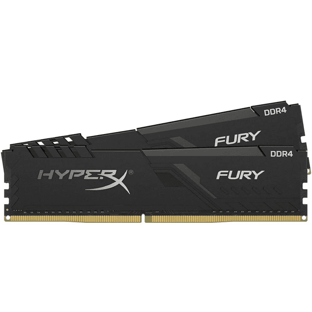 Memoria Kingston Hyperx Fury 16GB (2X8) DDR4 3000MHZ Preta HX430C15FB3/8