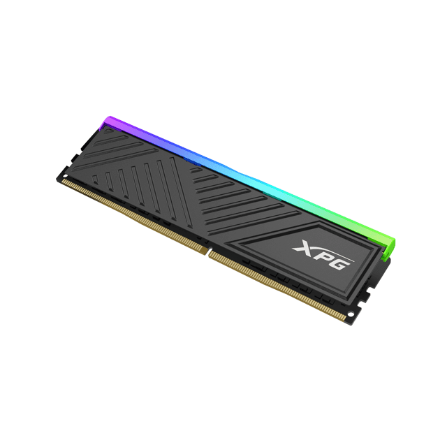 Memoria Adata XPG Spectrix D35G RGB 8GB (1X8GB) DDR4 3600MHZ C18 preto AX4U32008G16A-SBKD35G