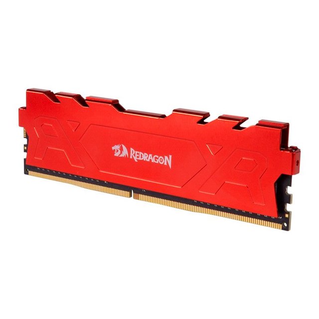 Memória DDR4 Redragon Rage 16GB 3200Mhz CL16 Red GM-702