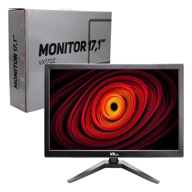 Monitor VXPRO 17.1" Polegadas WideScreen 5MS 1440x900 VESA HDMI VGA VX171ZPRO