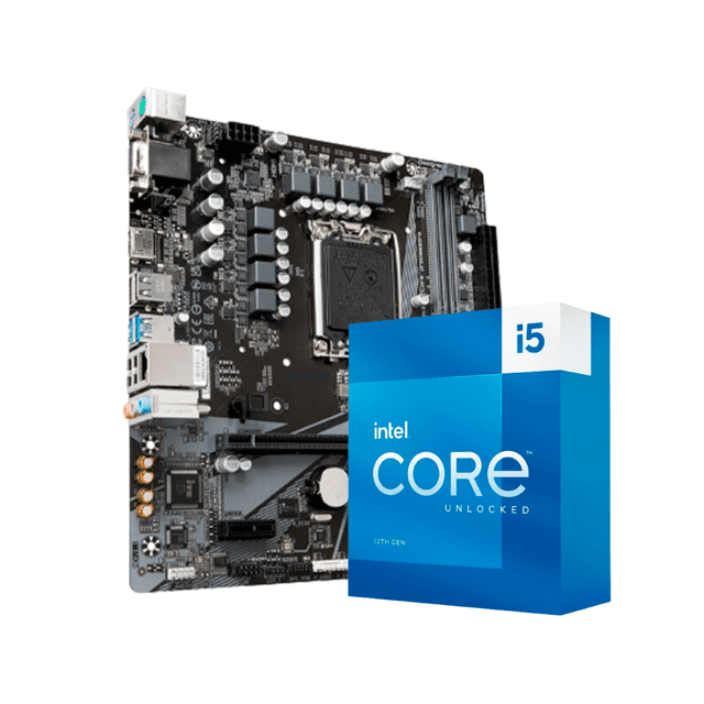 Kit Upgrade Intel Core i5 13400 Placa Mãe H610M DDR4