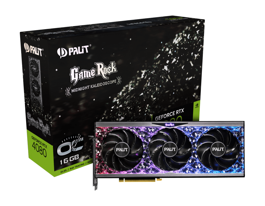 Placa de Vídeo Palit Nvidia GeForce RTX 4080 GameRock OC 16GB