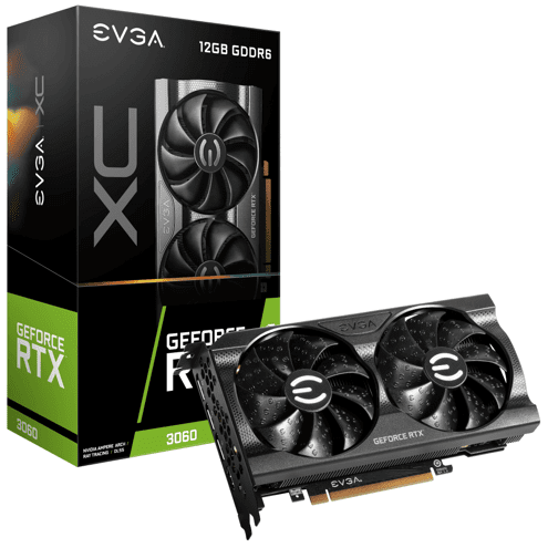 placa-de-video-evga-geforce-rtx-3060-xc-gaming-12gb-gddr6-lhr-dual-fan-metal-backplate-dlss-ray-tracing-12g-p5-3657-kr