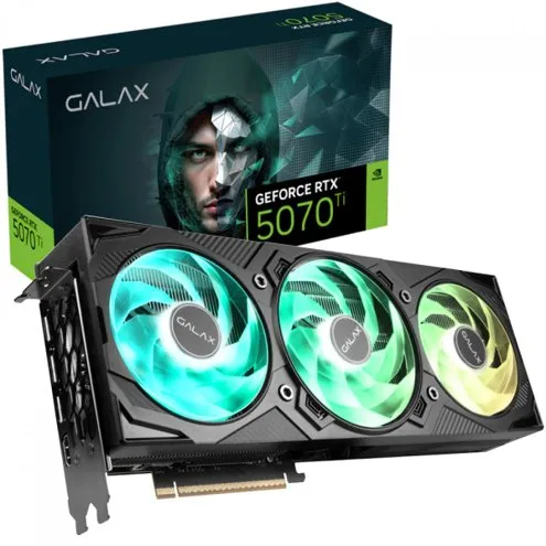 Alligator Shop Placa de Vídeo Galax NVIDIA GeForce RTX 5070 Ti EX 1-Click OC, 16GB, GDDR7, ARGB, DLSS, Ray Tracing, 57IZN6MDBUEX image Alligator Shop Placa de Vídeo Galax NVIDIA GeForce RTX 5070 Ti EX 1-Click OC, 16GB, GDDR7, ARGB, DLSS, Ray Tracing, 57IZN6MDBUEX image