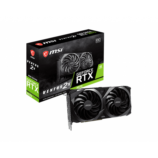 MSI GeForce RTX 3070 VENTUS 2X OC / 非LHR NoLHR / その2｜コンピュータ 