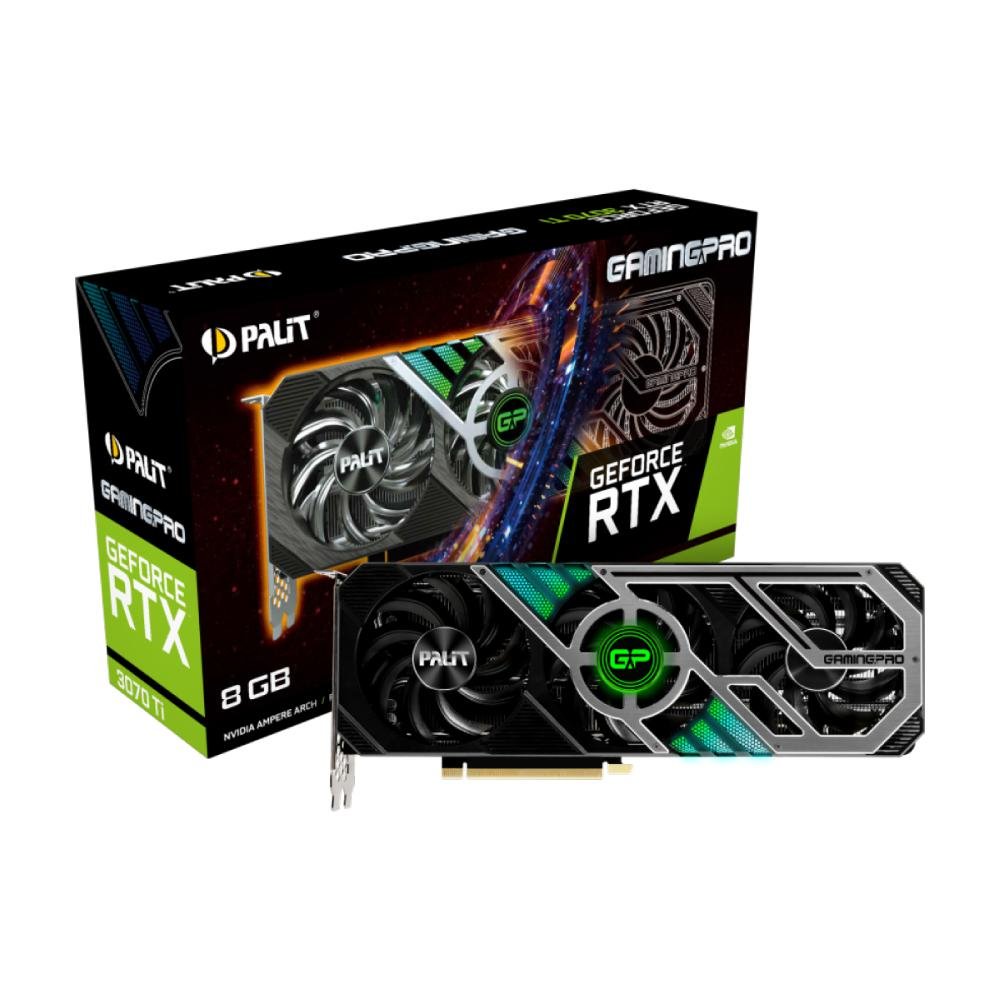 グラフィックボード・グラボ・ビデオカード PALIT GeForce RTX 3070Ti 8G GAMINGPRO Placa de Vídeo Palit NVIDIA GeForce RTX 3070 Ti GamingPro LHR 8GB