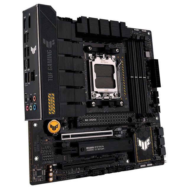 Placa Mãe Asus TUF Gaming B650M-PLUS Chipset B650 AMD AM5 mATX DDR5 90MB1BG0-M0EAY0
