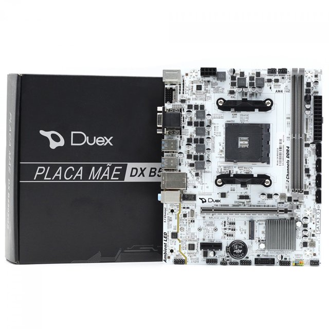 Placa Mãe Duex B550ZGS M2 Chipset B550 AMD AM4 MATX DDR4 DXB550ZGS000993