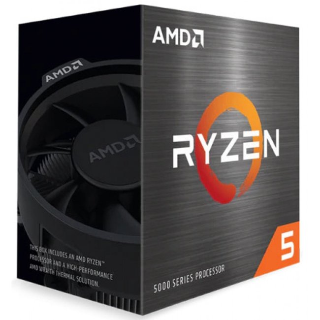 Processador AMD Ryzen 5 5500 3.6GHz (4.2GHz Turbo) 6-Cores 12-Threads Cooler Wraith Stealth AM4 Sem Vídeo Integrado
