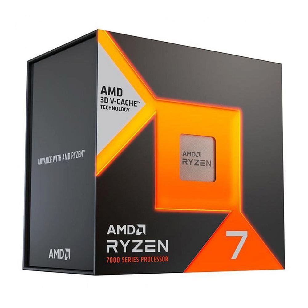 Processador AMD Ryzen 7 9800X3D, 4.7GHz (5.2GHz Turbo), 8-Cores 16