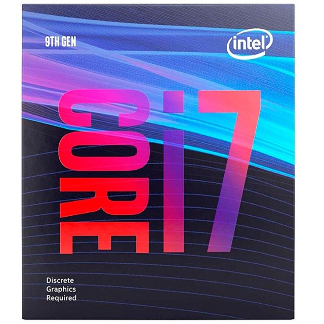 Processador Intel Core i7 9700KF, 3.60GHz (4.90GHz Max Turbo), 9ª Geração,  8-Core 8-Thread, LGA 1151, S/VÍDEO, BX80684I79700KF