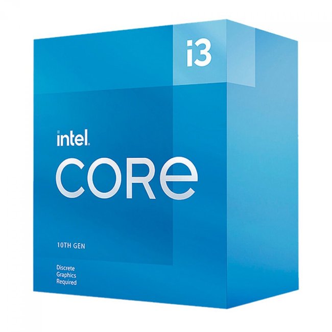 Processador Intel Core i3 10105F 3.7GHz (4.4GHz Turbo) 10ª Geração 4-Cores 8-Threads LGA 1200 BX8070110105F