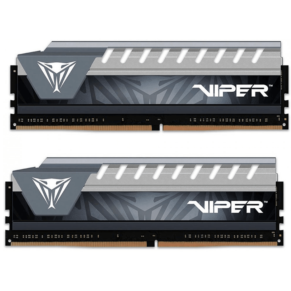 【いい】Patriot Viper DDR4-2666 16GB Memoria Patriot Viper Elite 16GB (2x8) DDR4 2666MHZ Cinza