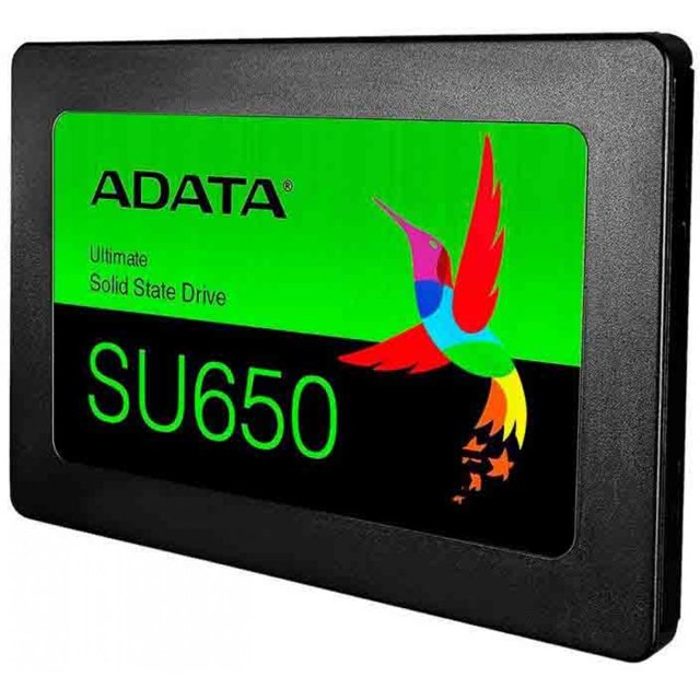 SSD Adata SU650 480GB Sata III Leitura 520MBs e Gravação 450MBs ASU650SS-480GT-R