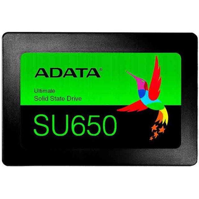 SSD Adata SU650 480GB Sata III Leitura 520MBs e Gravação 450MBs ASU650SS-480GT-R