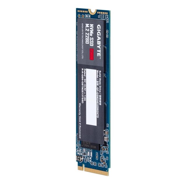 SSD Gigabyte 256GB M.2 PCIe NVMe Leituras: 1700Mb/s e Gravações: 1100Mb/s GP-GSM2NE3256GNTD