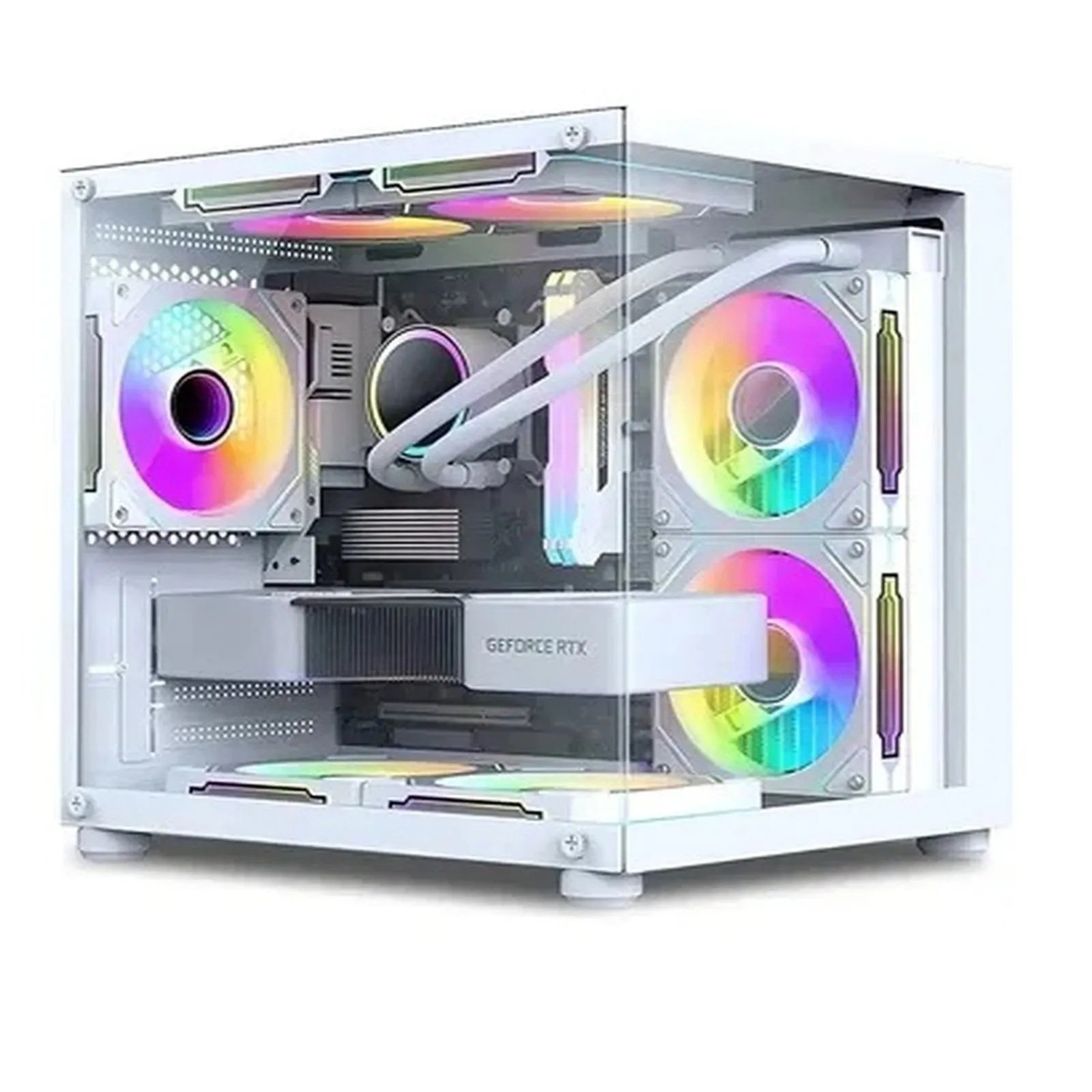 PC Gamer Ryzen 5 5600GT 16GB SSD 480GB Vega 7 Branco | Alligator Shop