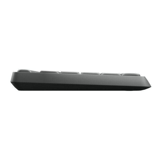 Kit Teclado e Mouse sem fio Logitech MK235 com Conexão USB, Pilhas Inclusas e Layout ABNT2