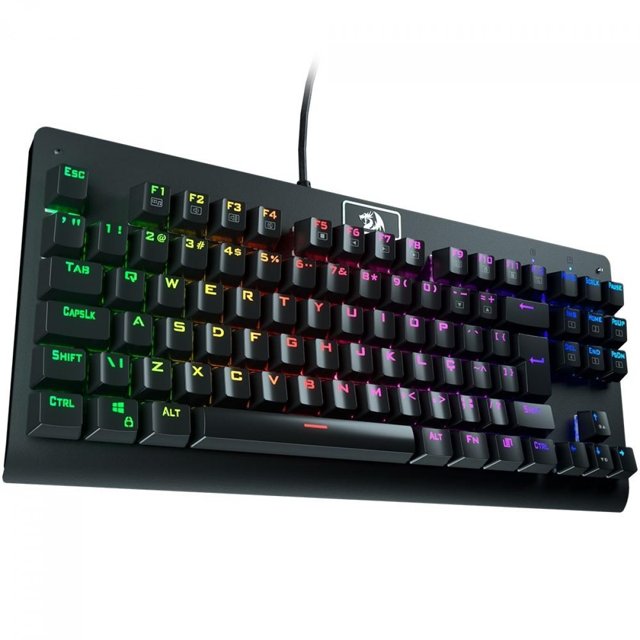 Teclado Mecânico Redragon Dark Avenger RGB ABNT2 Switch Outemu Blue K568RGB-2 PT-BLACK