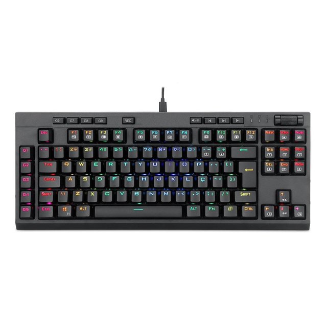 Teclado Mecânico Óptico Redragon Broadsw... | Alligator Shop