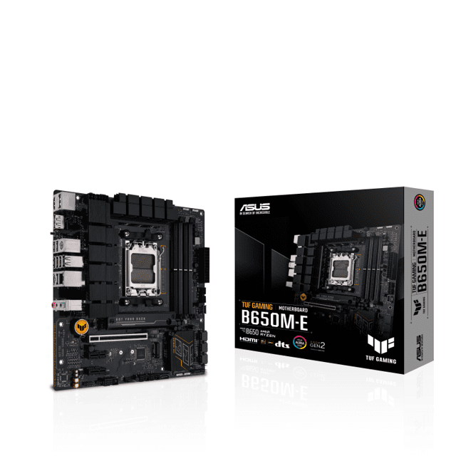 Placa Mãe Asus TUF Gaming B650M-E AMD AM5 Chipset B650 mATX DDR5 90MB1FU0-M0EAY0