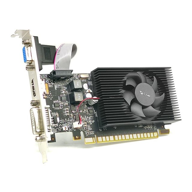 Placa De Vídeo Duex NVIDIA GeForce GT 730 4GB 4GB DDR3 128bit DXGT730LP-4GD3