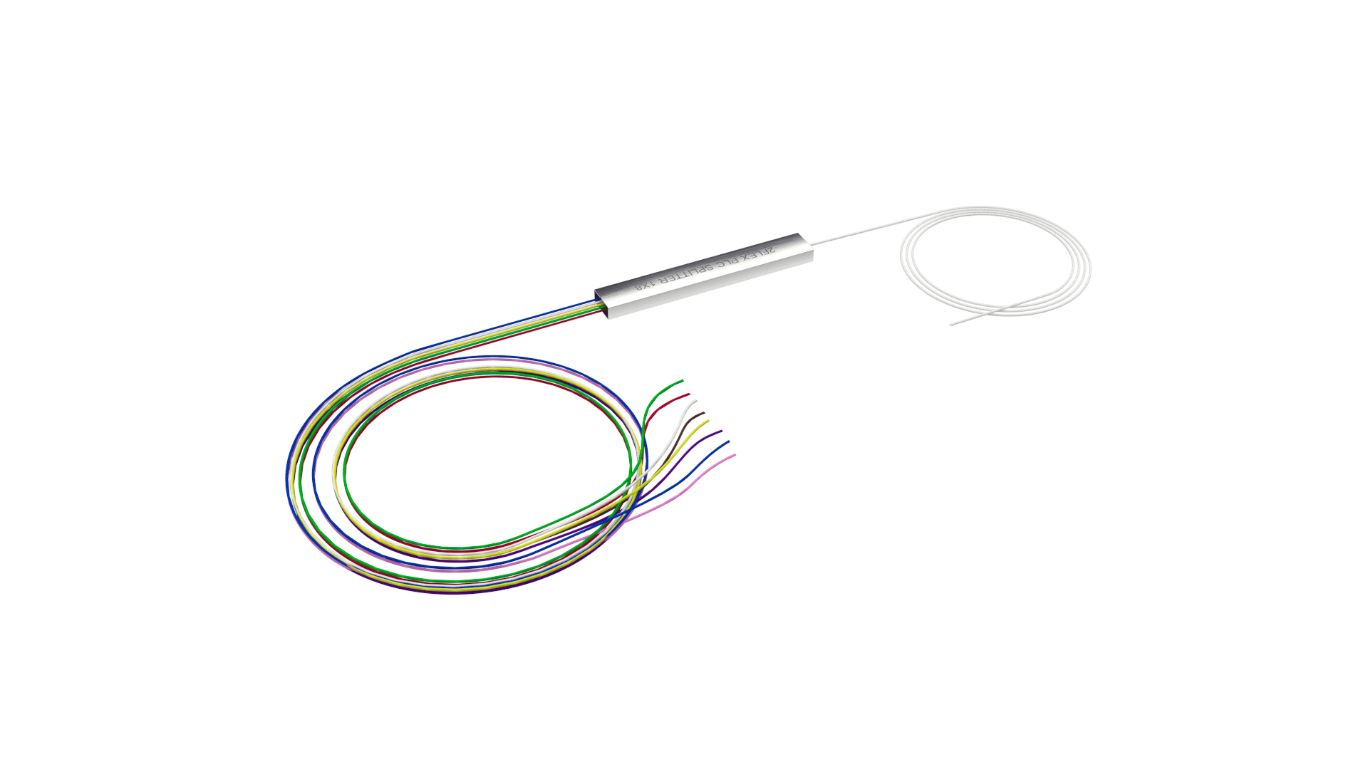 SPLITTER ÓPTICO 1X8 DESCONECTORIZADO(2 PEÇAS) | Eletrisound telecom