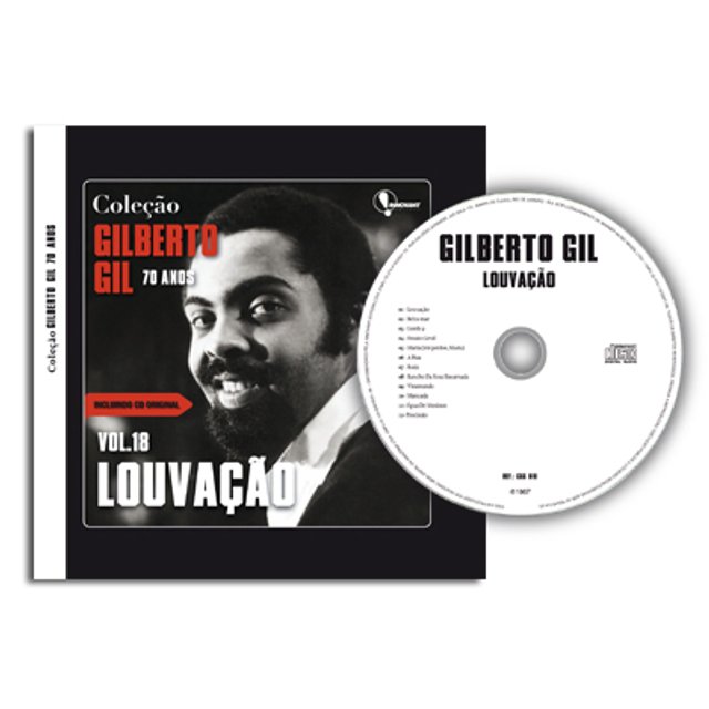 Gilberto Gil 70 anos - Edição 18 (Formato 14,2 X 13,2cm)