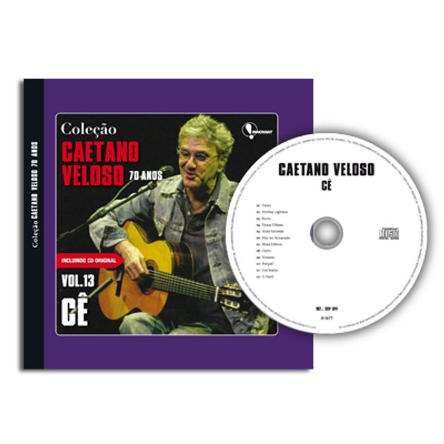Caetano Veloso 70 anos - Edição 13 (Formato 14,2 X 13,2cm)