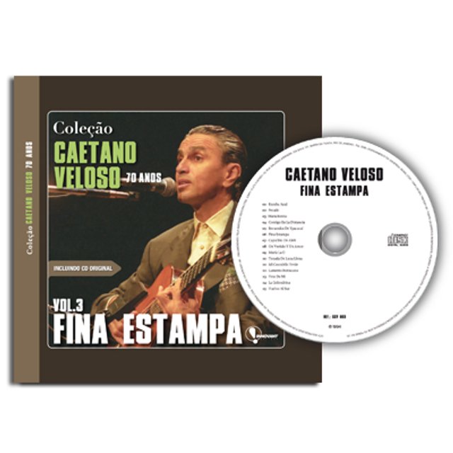 Caetano Veloso 70 anos - Edição 03 (Formato 14 X 13,2cm)