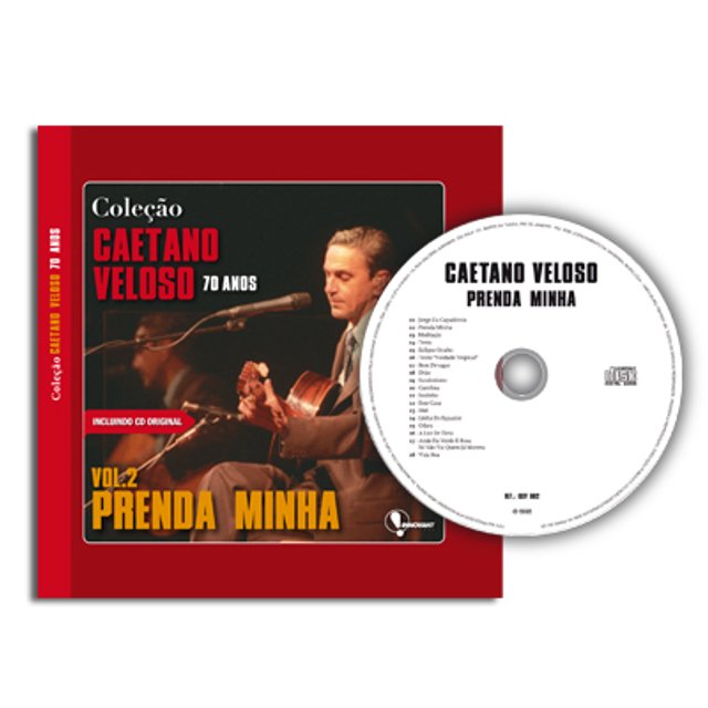 Caetano Veloso 70 anos - Edição 02 (Formato 14,2 X 13,2cm)