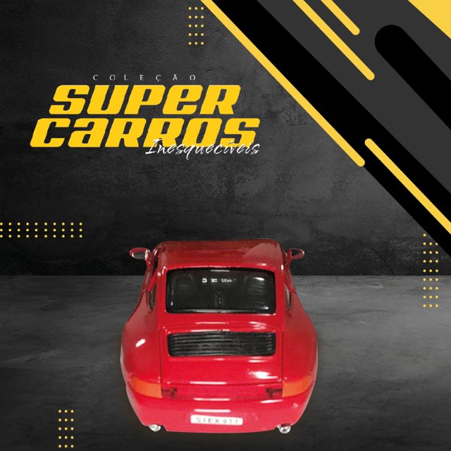 Kit Porsche Completo - Coleção Super Carros Inesquecíveis