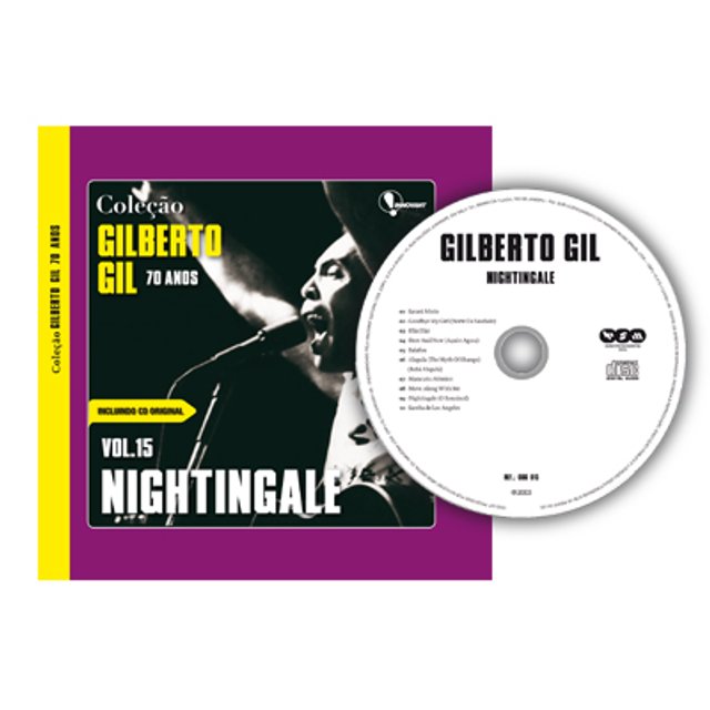 Gilberto Gil 70 anos - Edição 15 (Formato 14,2 X 13,2cm)