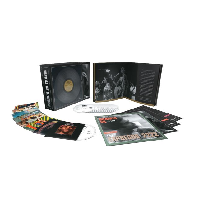 Coleção Gilberto Gil 70 anos (Formato Standard 25X25cm)