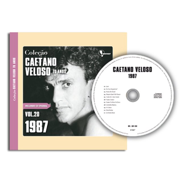 Caetano Veloso 70 anos - Edição 20 (Formato 14,2 X 13,2cm)
