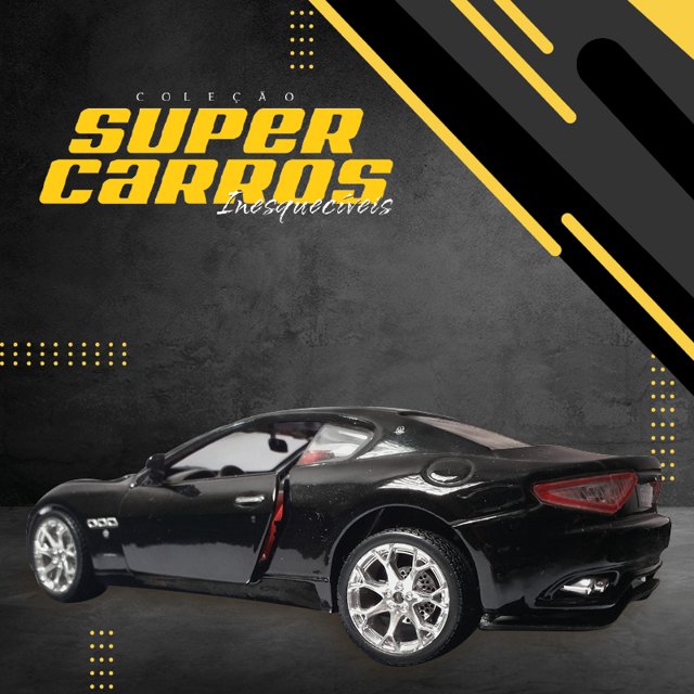 Kit Maserati Completo - Coleção Super Carros Inesquecíveis