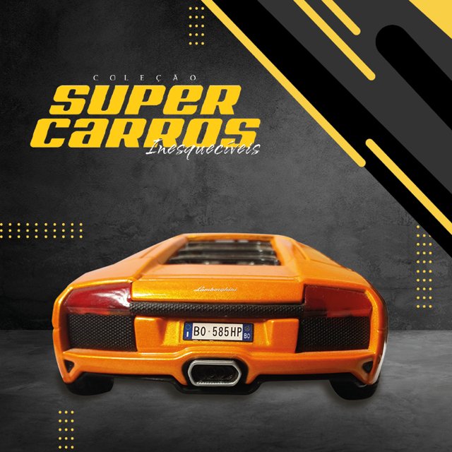 Kit Lamborghini Completo - Coleção Super Carros Inesquecíveis