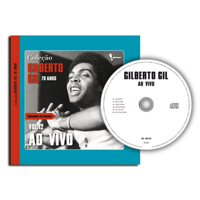 Gilberto Gil 70 anos - Edição 12 (Formato 14,2 X 13,2cm)