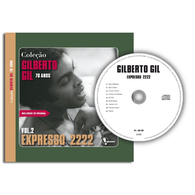 Gilberto Gil 70 anos - Edição 02 (Formato 14,2 X 13,2cm)