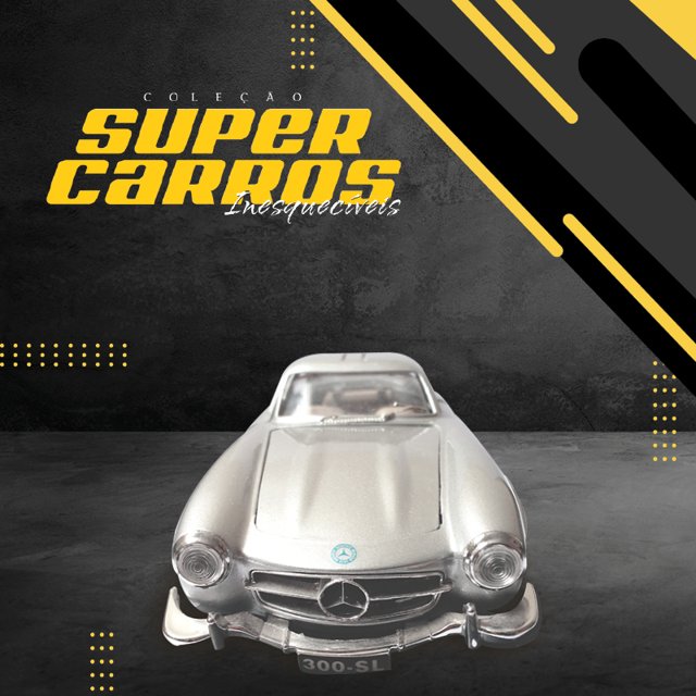 Kit Mercedes Completo - Coleção Super Carros Inesquecíveis