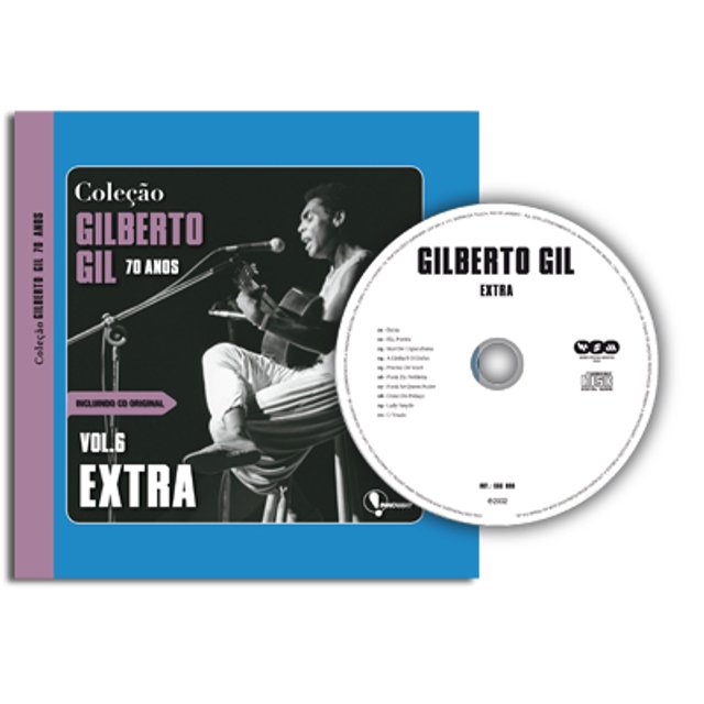 Gilberto Gil 70 anos - Edição 06 (Formato 14,2 X 13,2cm)