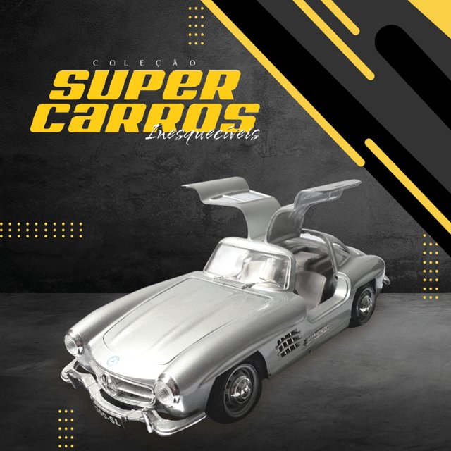 Kit Mercedes Completo - Coleção Super Carros Inesquecíveis
