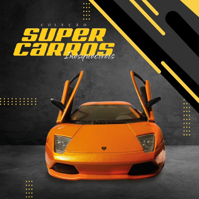 Kit Lamborghini Completo - Coleção Super Carros Inesquecíveis
